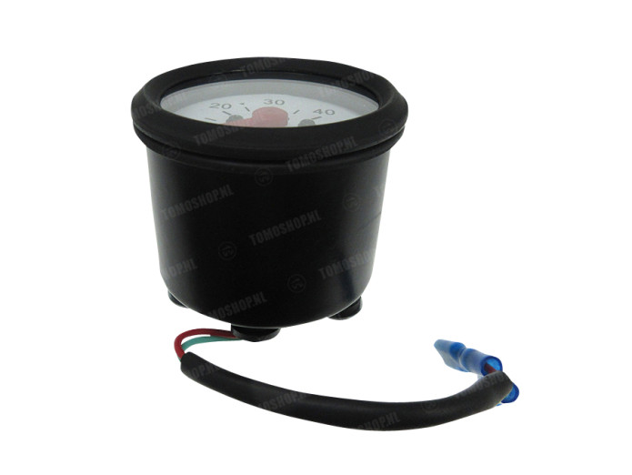 Tacho Kilometer 60mm 60 km/h Weiss Original Tomos