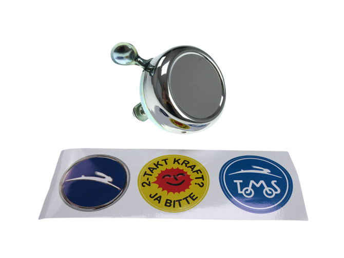 Bell with stickerset Widek chrome  product