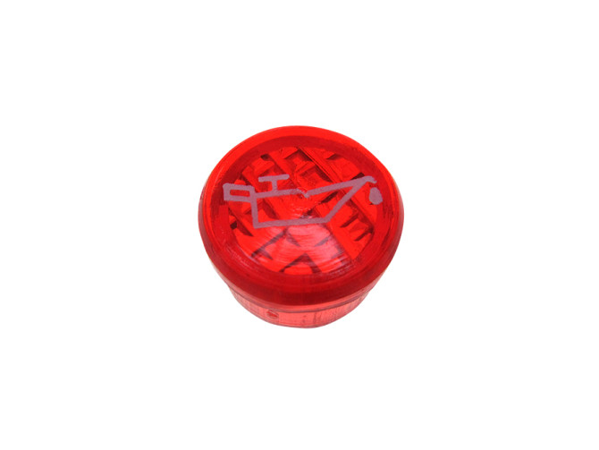 Control light 10mm red for oil product