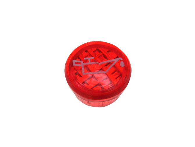 Control light 10mm red for oil main