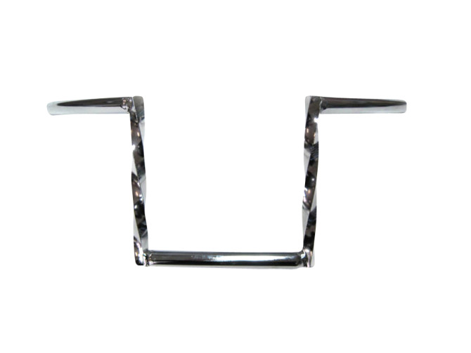 Handle bar universal Custom Twist high chrome  product