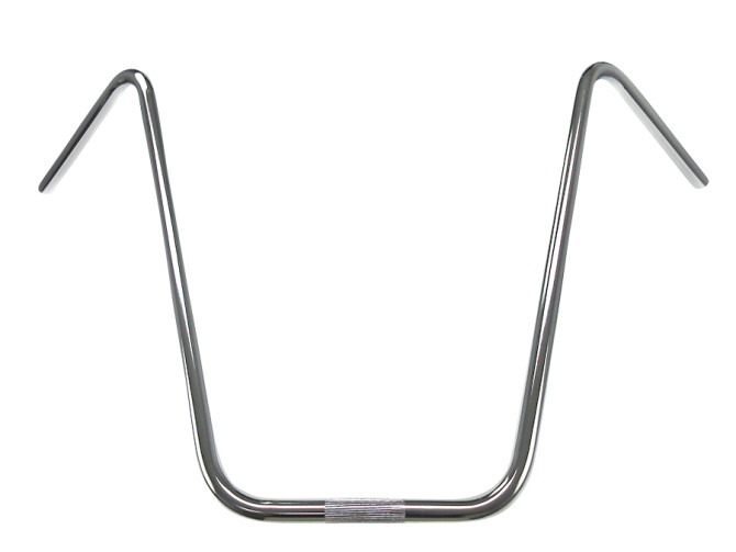 Handle bar universal Apehanger 50cm chrome wide model product