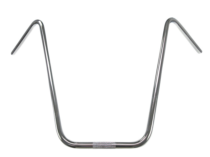 Handle bar universal Apehanger 50cm chrome wide model main