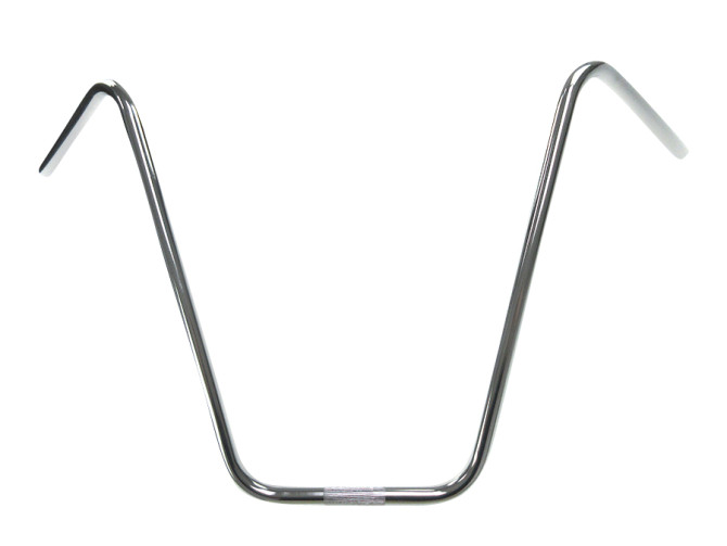 Handle bar universal Apehanger 50cm chrome wide model product