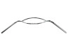 Stuur universeel Cuppini 780x220mm chroom 
