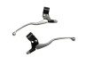 Handle brake set Lusito M84 GR long aluminium / black thumb extra