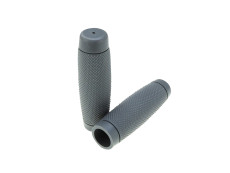 Handle grips ribbed grey 24mm / 22mm