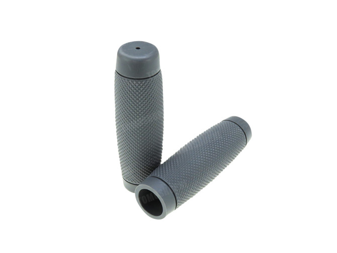 Handle grips ribbed grey 24mm / 22mm main