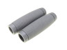 Handle grips ribbed grey 24mm / 22mm Handle grips ribbed grey 24mm / 22mm