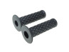 Handle grips Retro Dama black 24mm / 22mm thumb extra