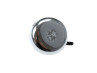 Bell clover embossed 55 mm chrome plated Bell clover embossed 55 mm chrome plated