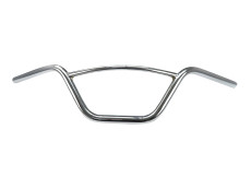 Stuur universeel Cuppini 680x150mm chroom replica