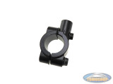 Mirror adapter clamp for 22mm handle bar right side thread M8 black