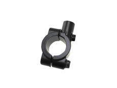 Mirror adapter clamp for 22mm handle bar M8 right side thread black