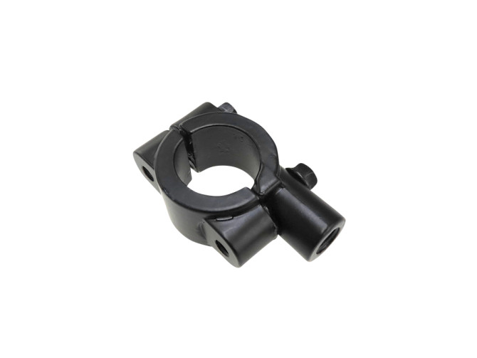 Mirror adapter clamp for 22mm handle bar M8 thread black product