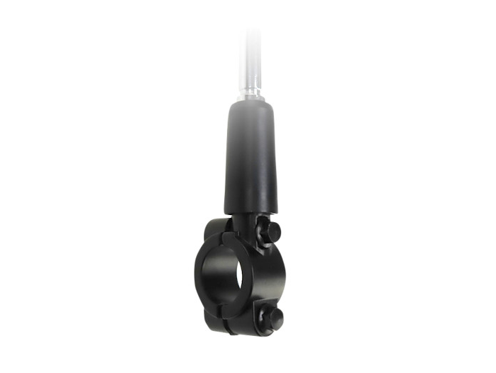 Mirror adapter clamp for 22mm handle bar M8 thread black
