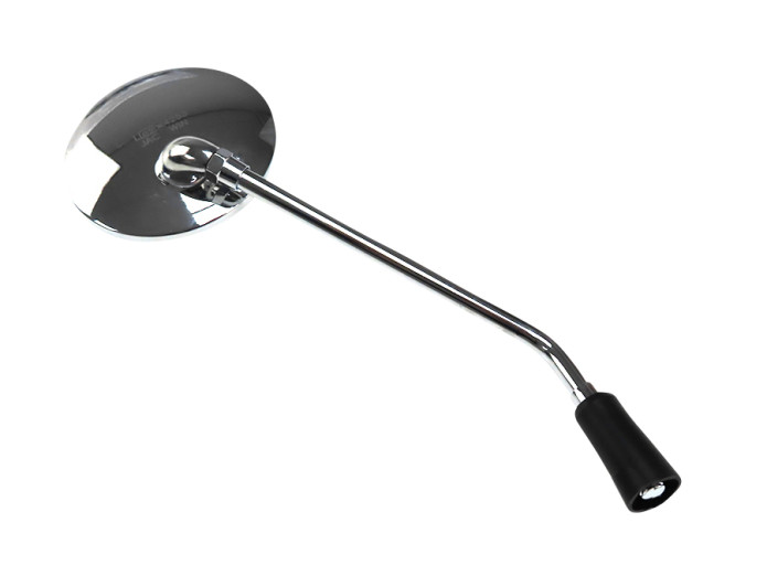Mirror round M10 chrome Tomos universal