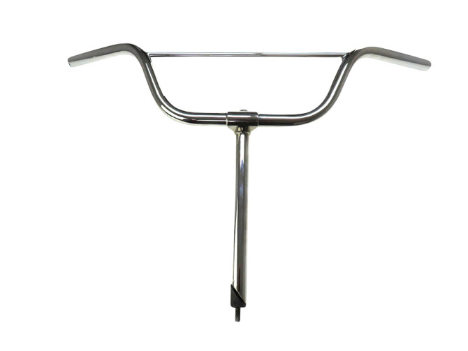 Handle bar Tomos 2L 3L 4L stem and single bar 29cm chrome product