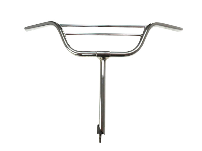 Handle bar Tomos 2L 3L 4L with stem double bar 29cm chrome product