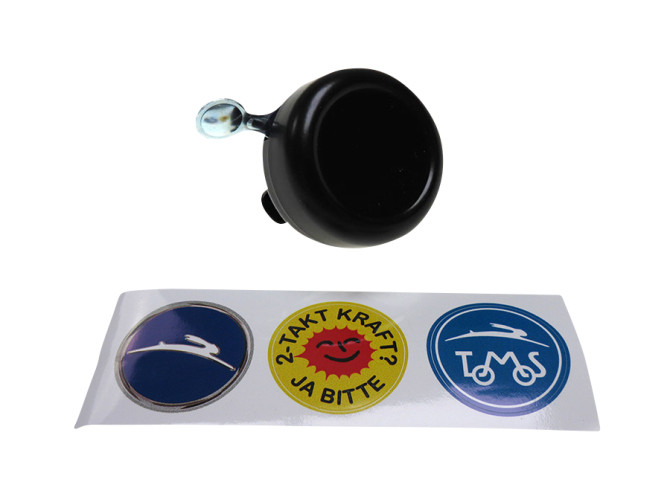 Bel met stickerset Widek zwart  product