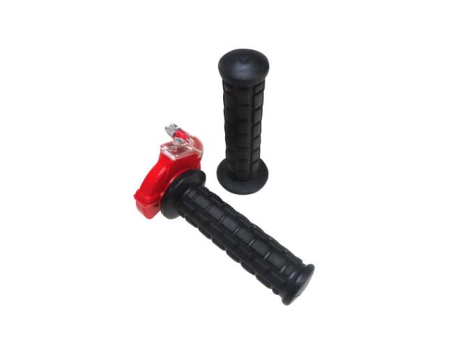 Handle set right quick action throttle black red transparent product