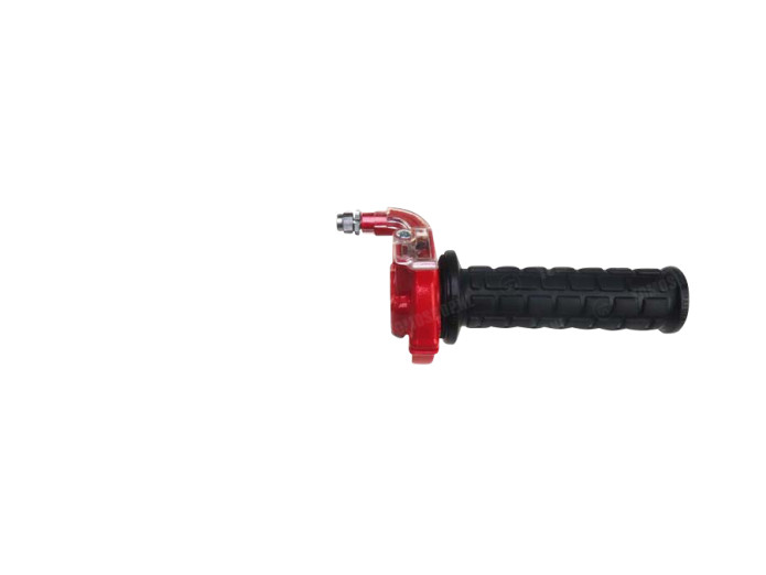 Handle set right quick action throttle black red transparent
