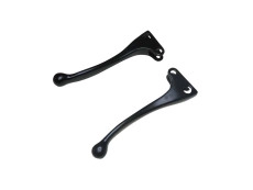 Handle brake lever old model (Lusito / Magura) smooth black set