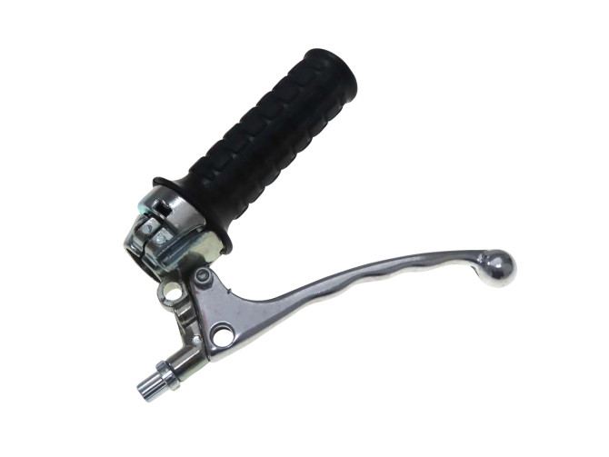 Handle set right throttle lever Lusito original galvanzed A-quality (brake light) product