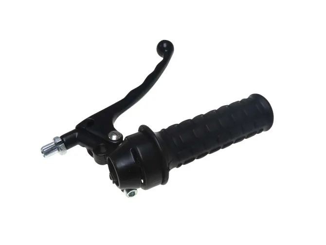 Handle set throttle lever Lusito original black brake light product