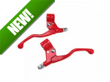 Handle set brake lever kit Lusito red short