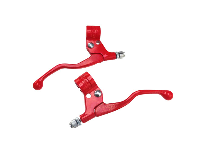 Handle brake set Lusito M84 short red main