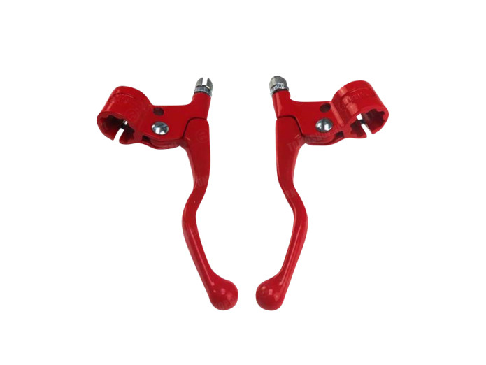 Griff Bremssatz Lusito M84 Kurz Rot