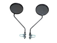 Spiegelsatz Klemm / Schraub M8 Chrom / Schwarz
