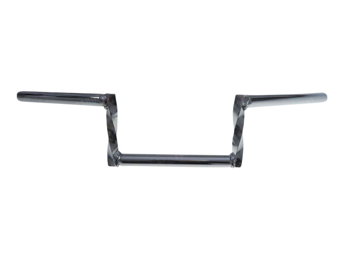 Handle bar universal custom Twist low chrome main