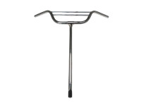 Handle bar Tomos 2L / 3L / 4L stem double bar 45cm chrome
