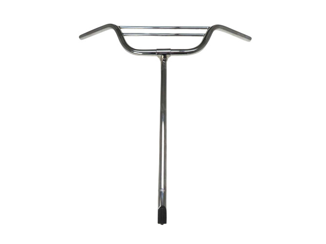 Handle bar Tomos 2L / 3L / 4L stem double bar 45cm chrome main