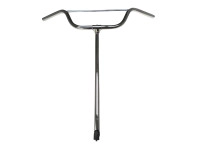 handle bar Tomos 2L / 3L / 4L stem single bar 45cm chrome