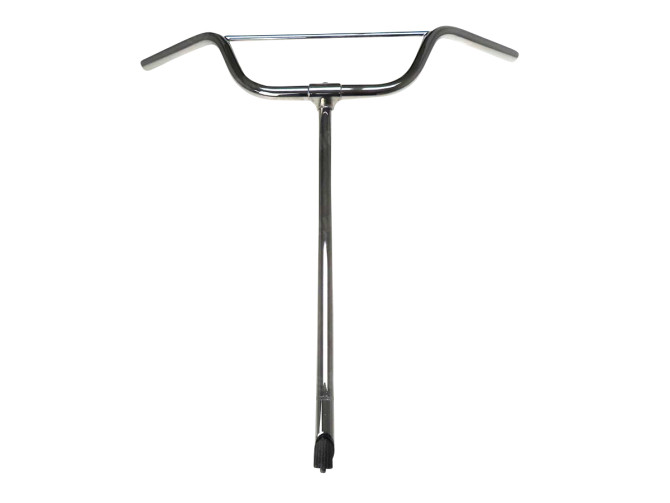 handle bar Tomos 2L / 3L / 4L stem single bar 45cm chrome main