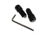 Handlebar weights vibration damper kit round black small thumb extra