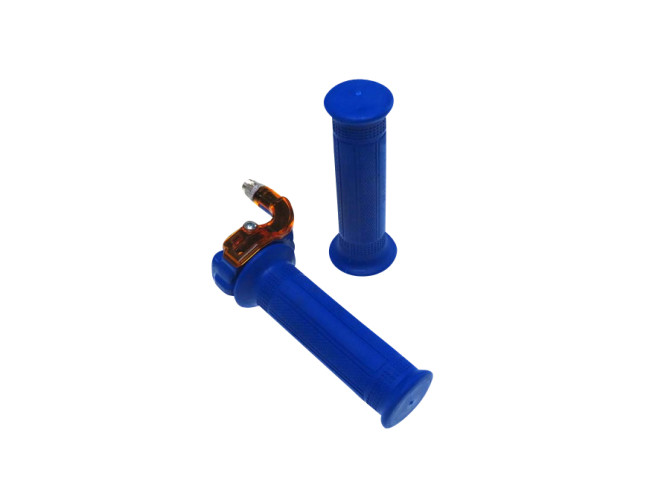 Handle set quick action throttle Lusito M88 blue with orange product