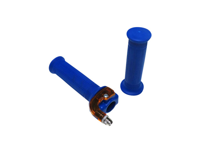 Handle set quick action throttle Lusito M88 blue with orange product