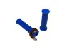 Handle set quick action throttle Lusito M88 blue with orange thumb extra
