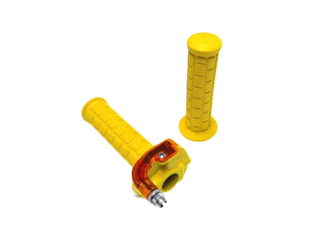 Handle set quick action throttle Lusito M84 yellow orange product