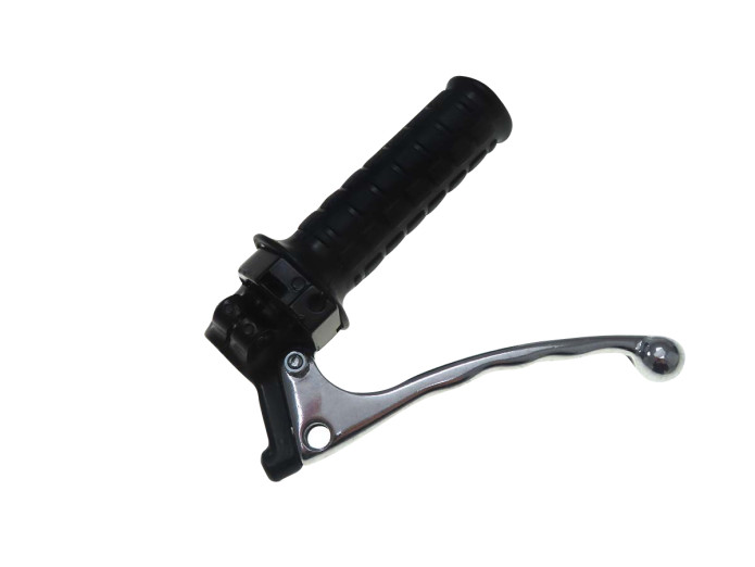 Handle set right throttle lever Lusito original black A-quality