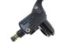 Handle set brake lever pump universal V1 right black  thumb extra