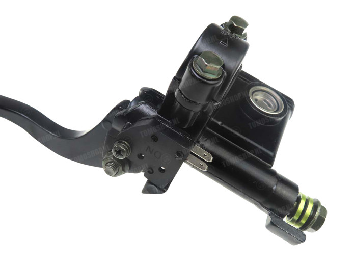 Handle set brake lever pump universal V1 left black 