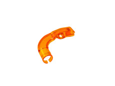 Cable guide for quick throttle, right-angled, colour orange
