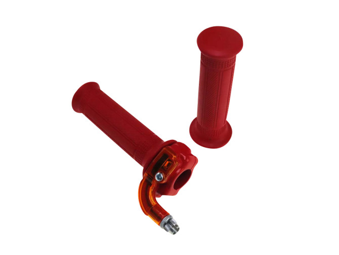 Handle set right quick action throttle Lusito M88 red orange product