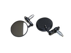 Mirror set bar-end version round carbon