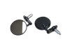 Mirror set bar-end version round carbon thumb extra